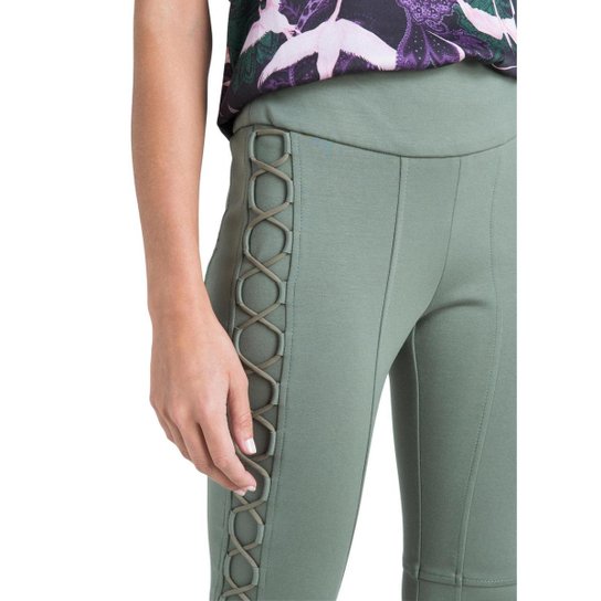 Calça Flare Canaleta Nero_ GG