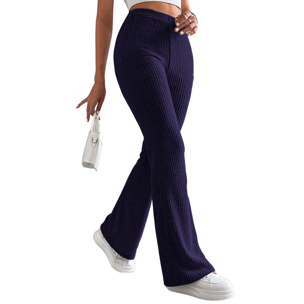 Calça Flare Cotelê Bella Fiore Veludo Grossa Cós Alto Cintura Alta