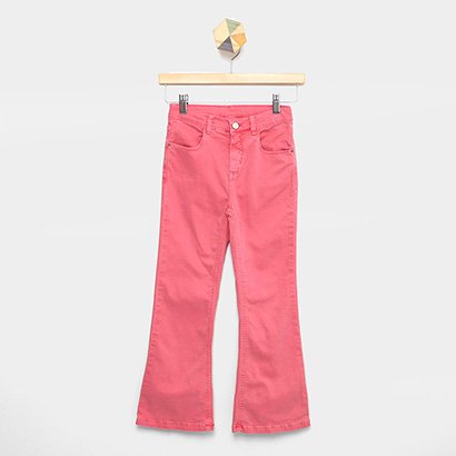 Calça Flare Infantil Hering Kids Colors Menina - Feminino