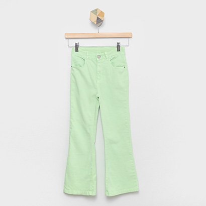 Calça Flare Infantil Hering Kids Colors Menina - Feminino
