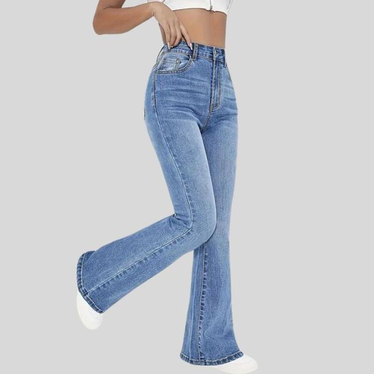 Flare Jeans Zattini Jeans Calça Flare Jeans Feminina Boca De Sino