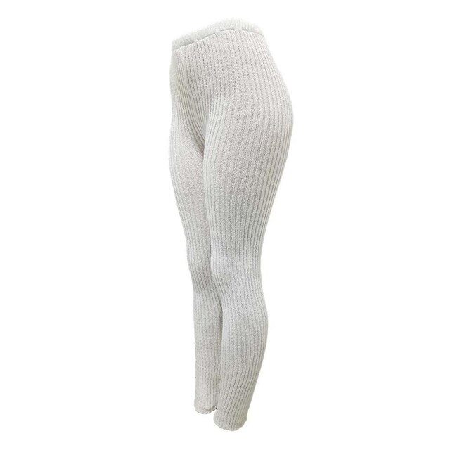 Calça Fuso Katlen Tricot Canelado - segunda pele