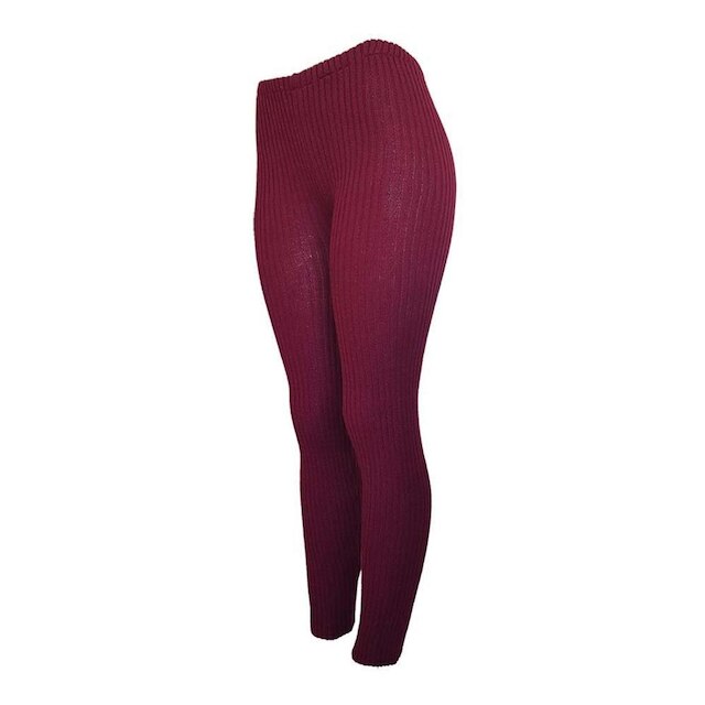 Calça Fuso Katlen Tricot Canelado - segunda pele