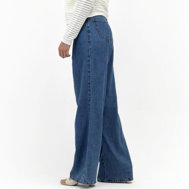 Calça Geração Moderna Wide Leg Jeans Feminina