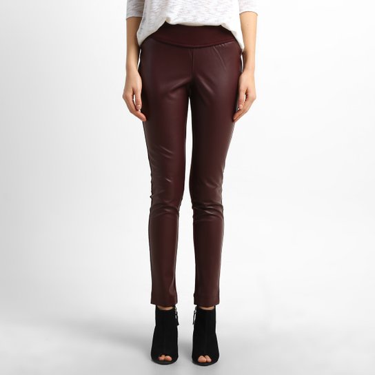 Calça Handbook Skinny - Vinho