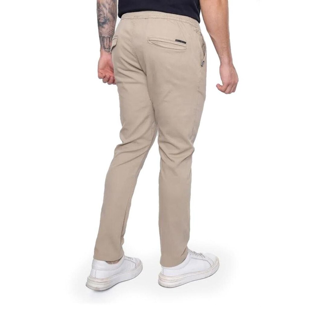 Calça HD Jogger Chino Bege