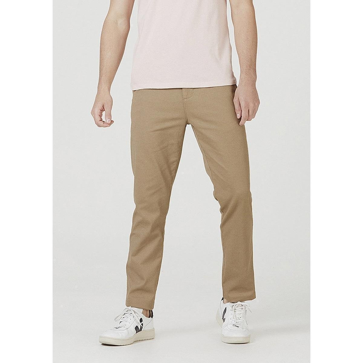 Calça Hering Básica Chino Com Elastano Masculina Menor preço em Calça Hering Básica Chino Com Elastano Masculina