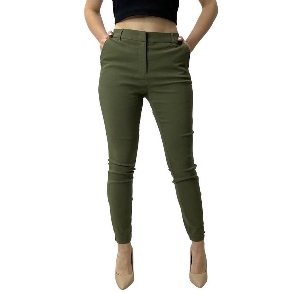 Calça Hering Skinny Em Tecido
