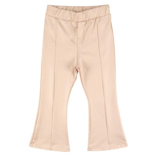 Calça Infantil Look Jeans Flare Feminina - Rosê