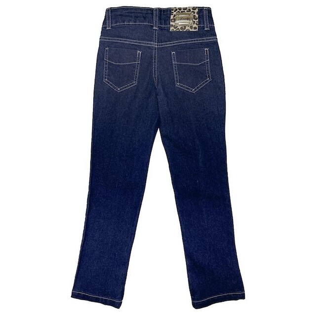 Calça Infantil Look Jeans Skinny Jeans Feminina