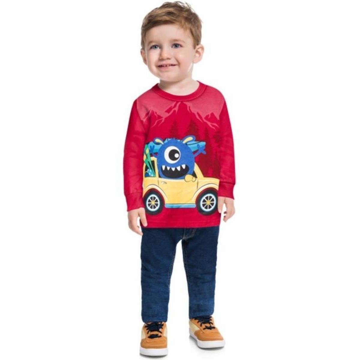 Calça Infantil Masculina Milon Moletom 11528.6826.10 Milon - Vermelho Menor preço em Calça Infantil Masculina Milon Moletom 11528.6826.10 Milon - Vermelho