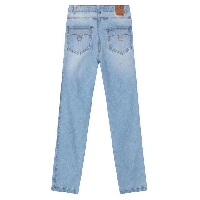 Calça Infantil Menina Em Jeans Brandili
