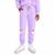 Calça Infantil Menina Pônei Clube Alphabeto Roxo Bb - Roxo