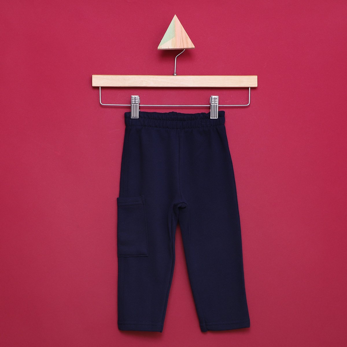 Calça Infantil Moletom Peluciado Kyly - Marinho Menor preço em Calça Infantil Moletom Peluciado Kyly - Marinho