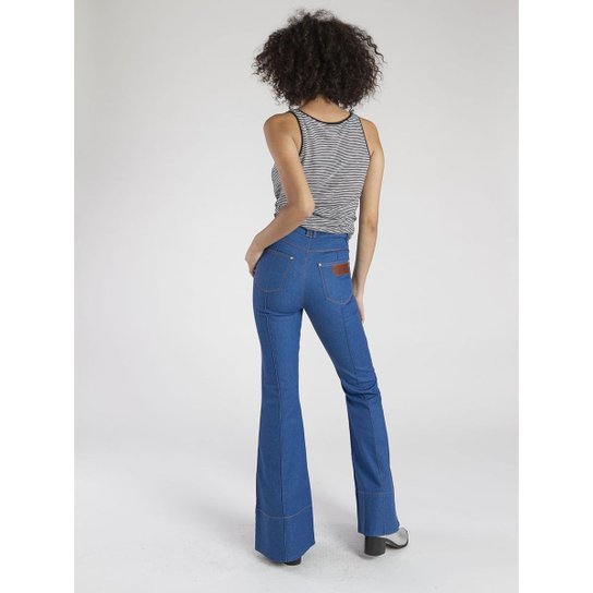 Calça Jeans Amapô Boca de Sino Feminina