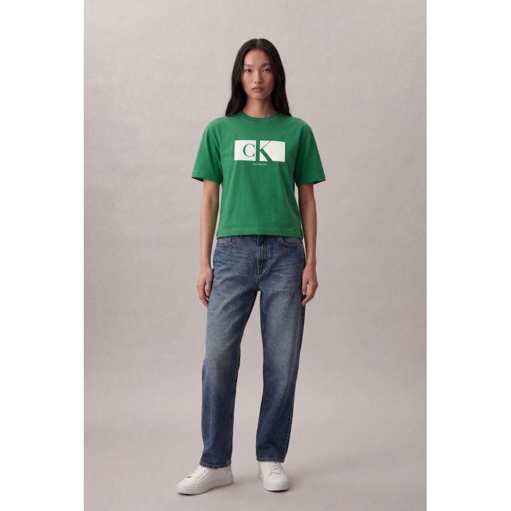 Calça Jeans Barrel Pences - Azul Médio