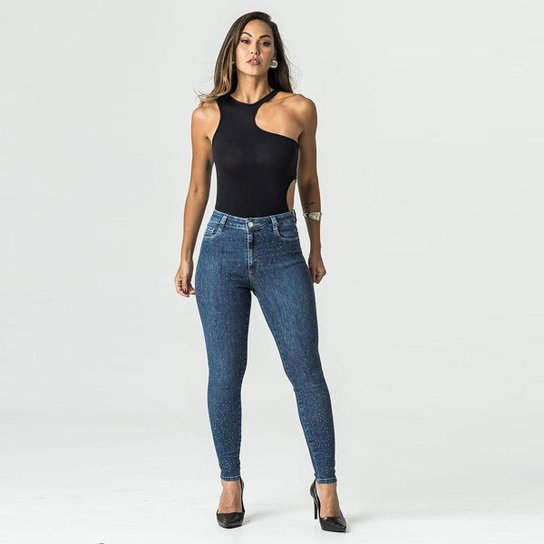 Calça Jeans Cigarrete Feminino Zune