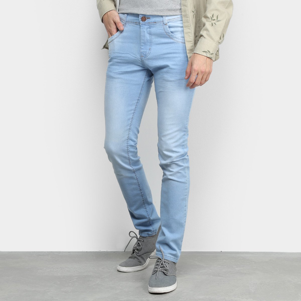 Calça Jeans Clara Masculina Combina Com Que Cor De Blusa Calça Jeans Coffee Clara Estonada Masculina | Zattini