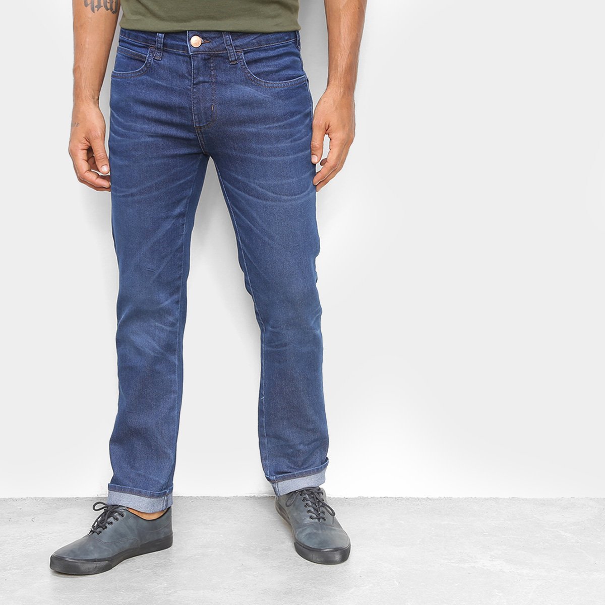 Calça Jeans Colcci Básica Alex Masculina - Azul é boa?
