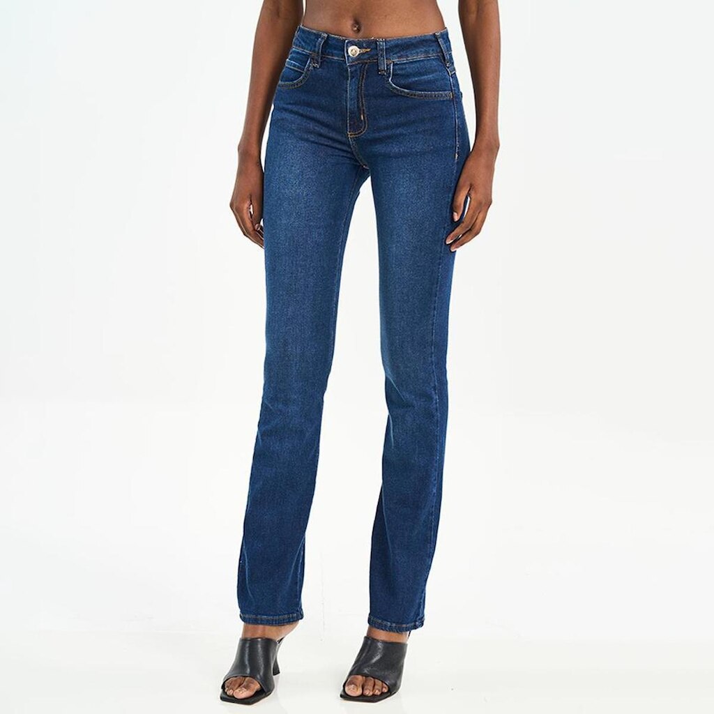 Calça Jeans Colcci Bia Reta Dusk Feminino