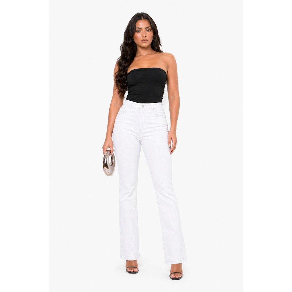 Calça Jeans D Bell Outlet Fashion Skinny Branca