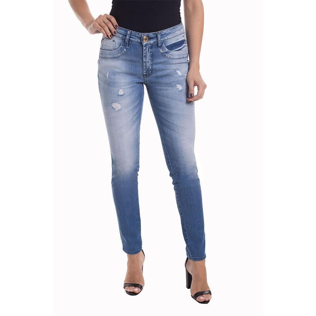 Calça Jeans Denuncia New Skinny Feminina Zattini