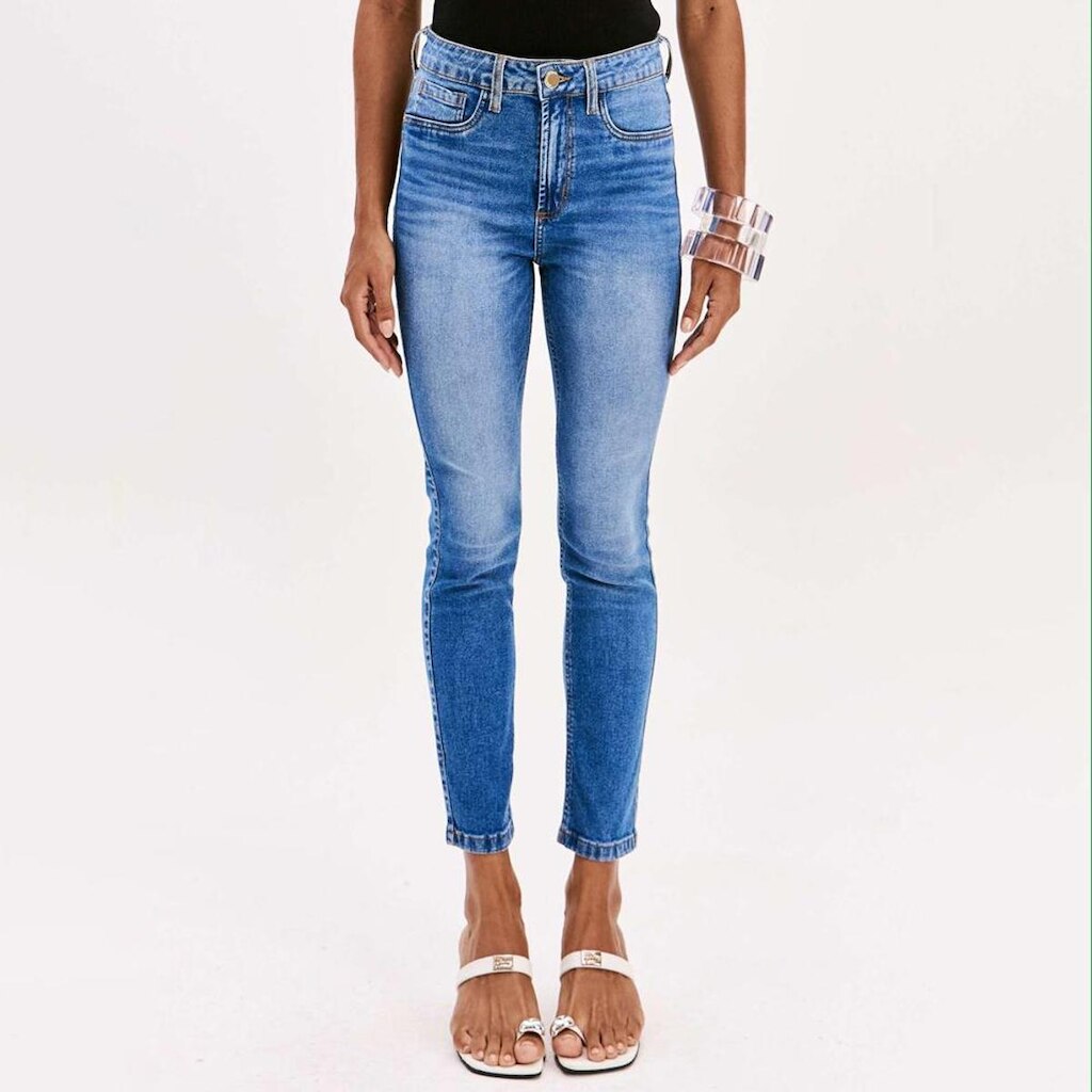 Calça Jeans Easy Lança Perfume Skinny Ankle Feminino