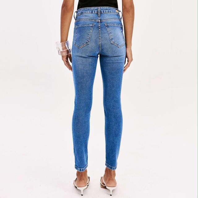 Calça Jeans Easy Lança Perfume Skinny Ankle Feminino