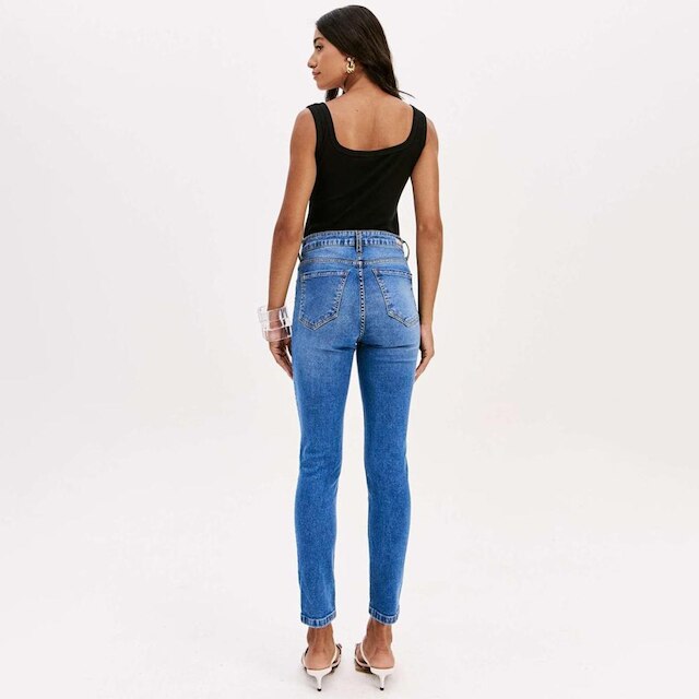 Calça Jeans Easy Lança Perfume Skinny Ankle Feminino