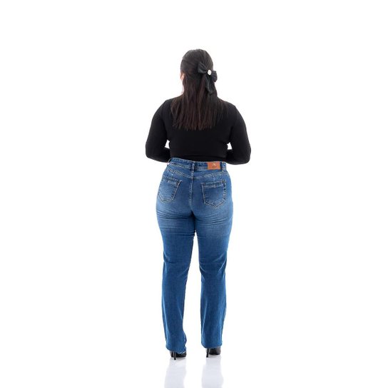 Calça Jeans Feminina Arauto Clássica Catarina Plus
