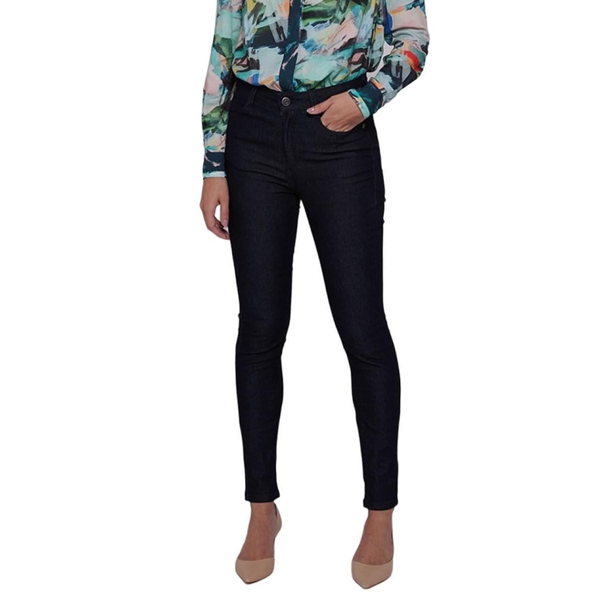 Calça Jeans Feminina Dudalina Skinny Azul Escuro - 910108 Menor preço em Calça Jeans Feminina Dudalina Skinny Azul Escuro - 910108