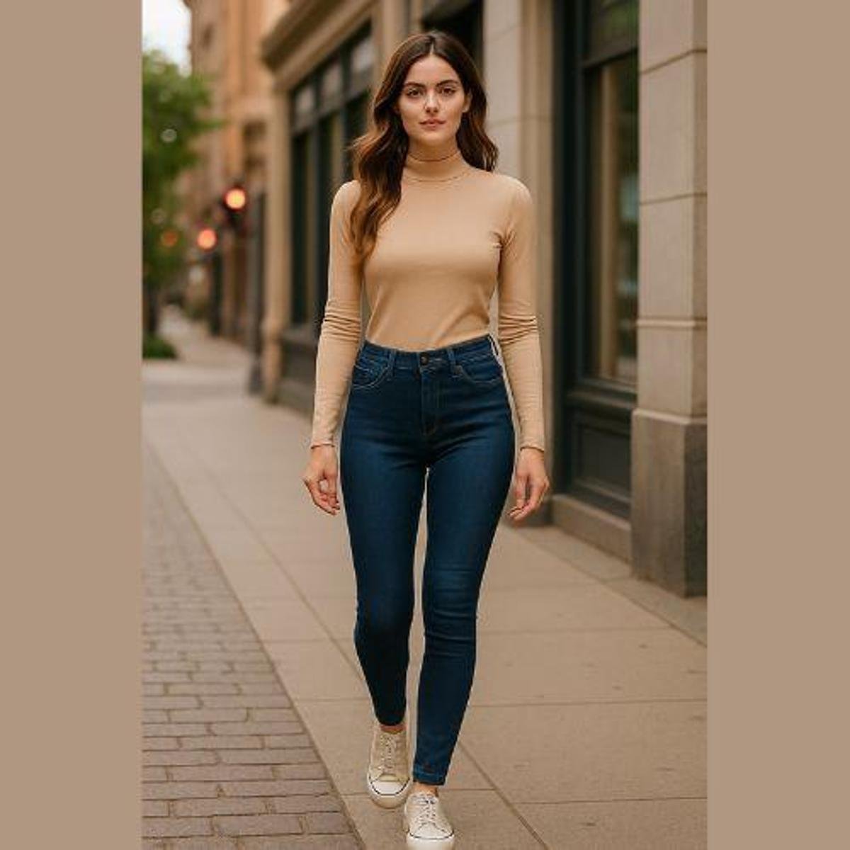 Calça Jeans Feminina Skinny Azul Escuro – Cintura Média Malwee Menor preço em Calça Jeans Feminina Skinny Azul Escuro – Cintura Média Malwee