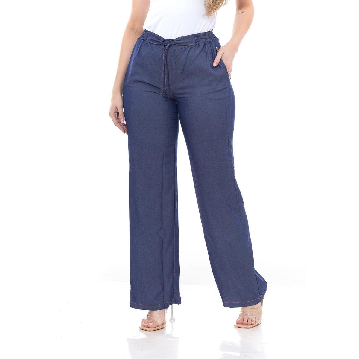 Calça Jeans Feminino Chambrey Premium Tendência Confortavél Menor preço em Calça Jeans Feminino Chambrey Premium Tendência Confortavél