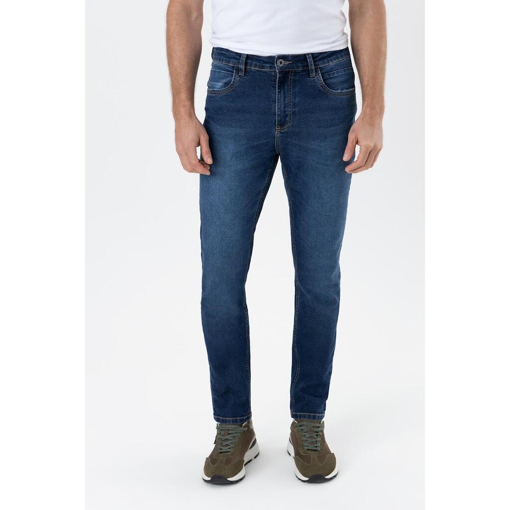 CALCA JEANS FICO SKINNY AZUL J6823