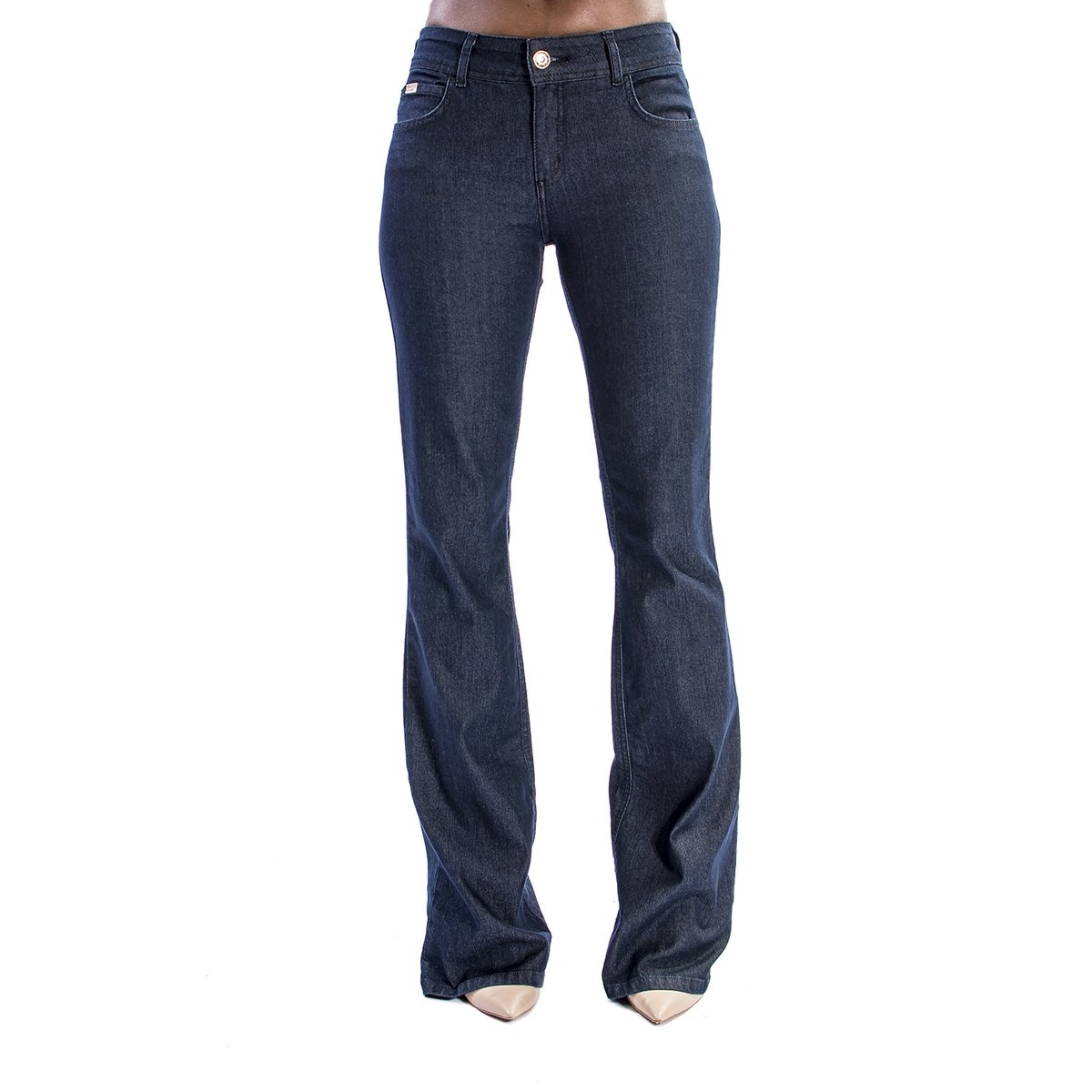 Calça Jeans Flare Fátima Colcci Menor preço em Calça Jeans Flare Fátima Colcci