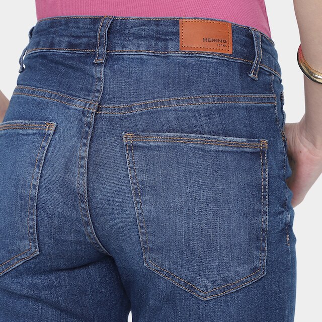 Calça Jeans Flare Hering Cintura Alta Feminina