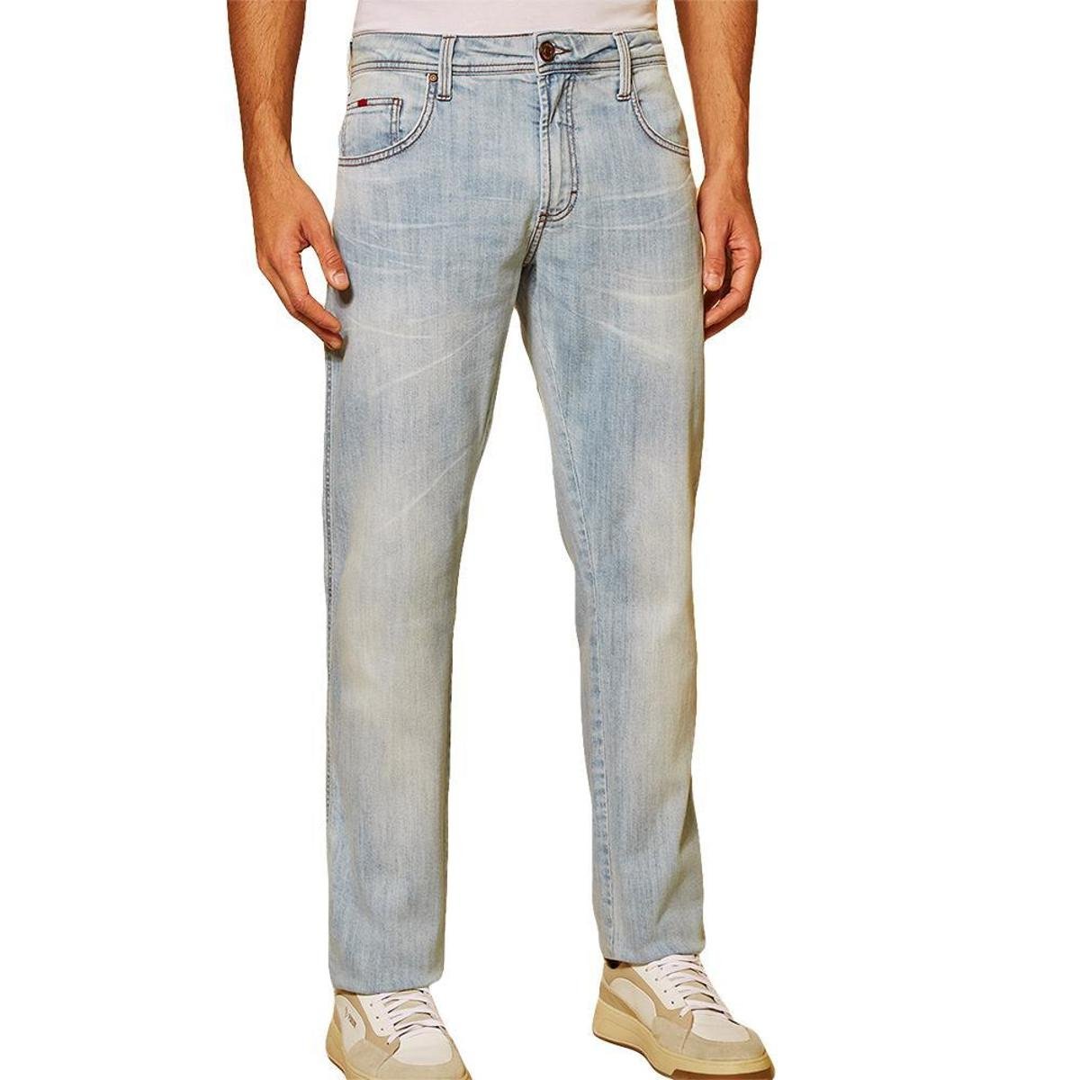 Calça Jeans Forum Paul Slim Masculino - Azul Menor preço em Calça Jeans Forum Paul Slim Masculino - Azul