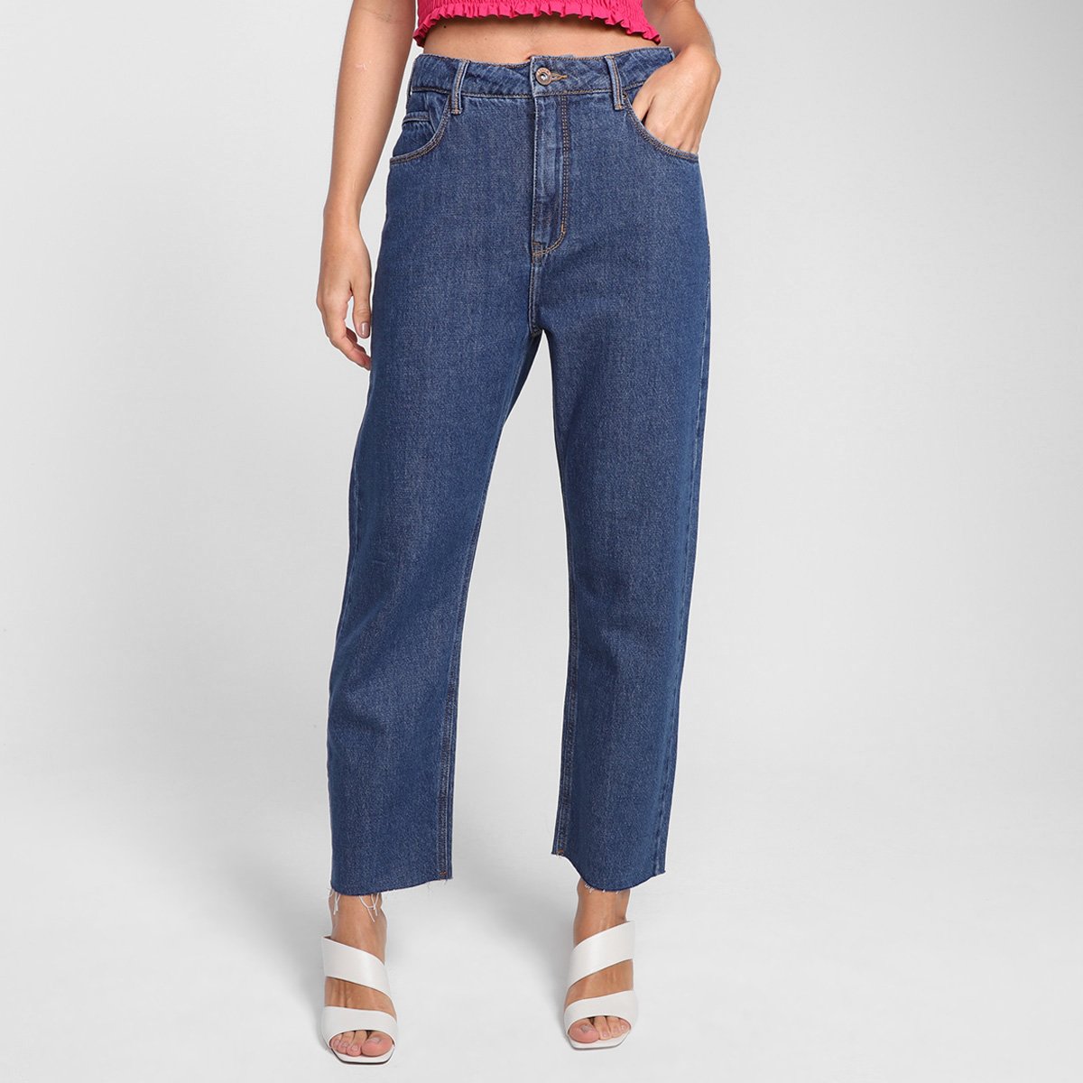 Calça Jeans Forum Tarsila Feminina - Jeans Menor preço em Calça Jeans Forum Tarsila Feminina - Jeans