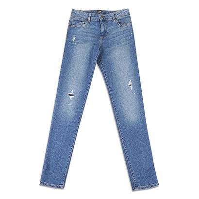 Calça Jeans GAP Básica Desfiada Feminina - Feminino