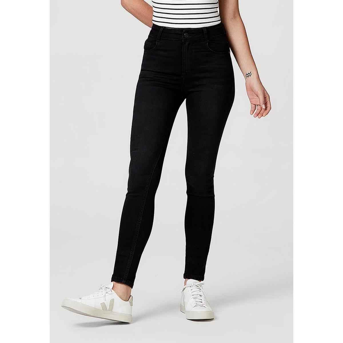 calça jeans feminina cintura alta hering