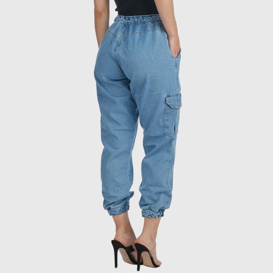 Calça Jeans HNO Jeans Mon Jogger Azul