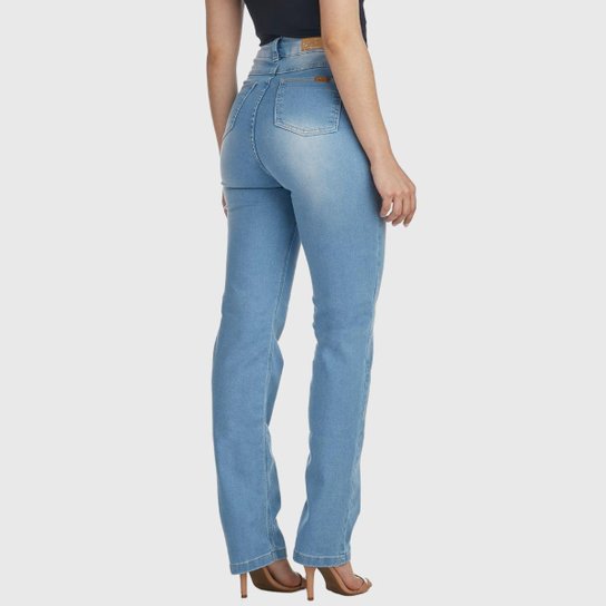 Calça Jeans HNO Jeans Reta Lisa Basic Azul Claro