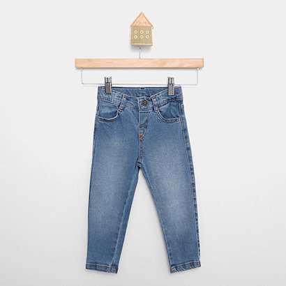 Calça Jeans Infantil Brandili Super Comfort Menina - Feminino