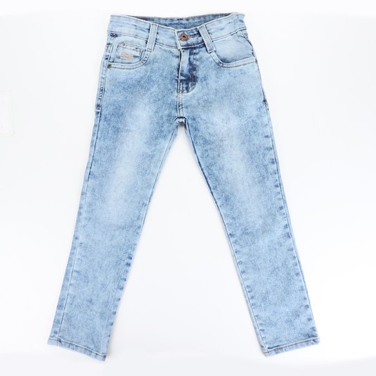 Calça Jeans Infantil Gangster Mascuilina - Jeans