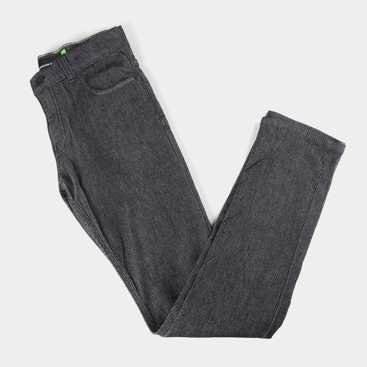 Calça Jeans Infantil HD Básica Estonada Masculina - Preto Menor preço em Calça Jeans Infantil HD Básica Estonada Masculina - Preto