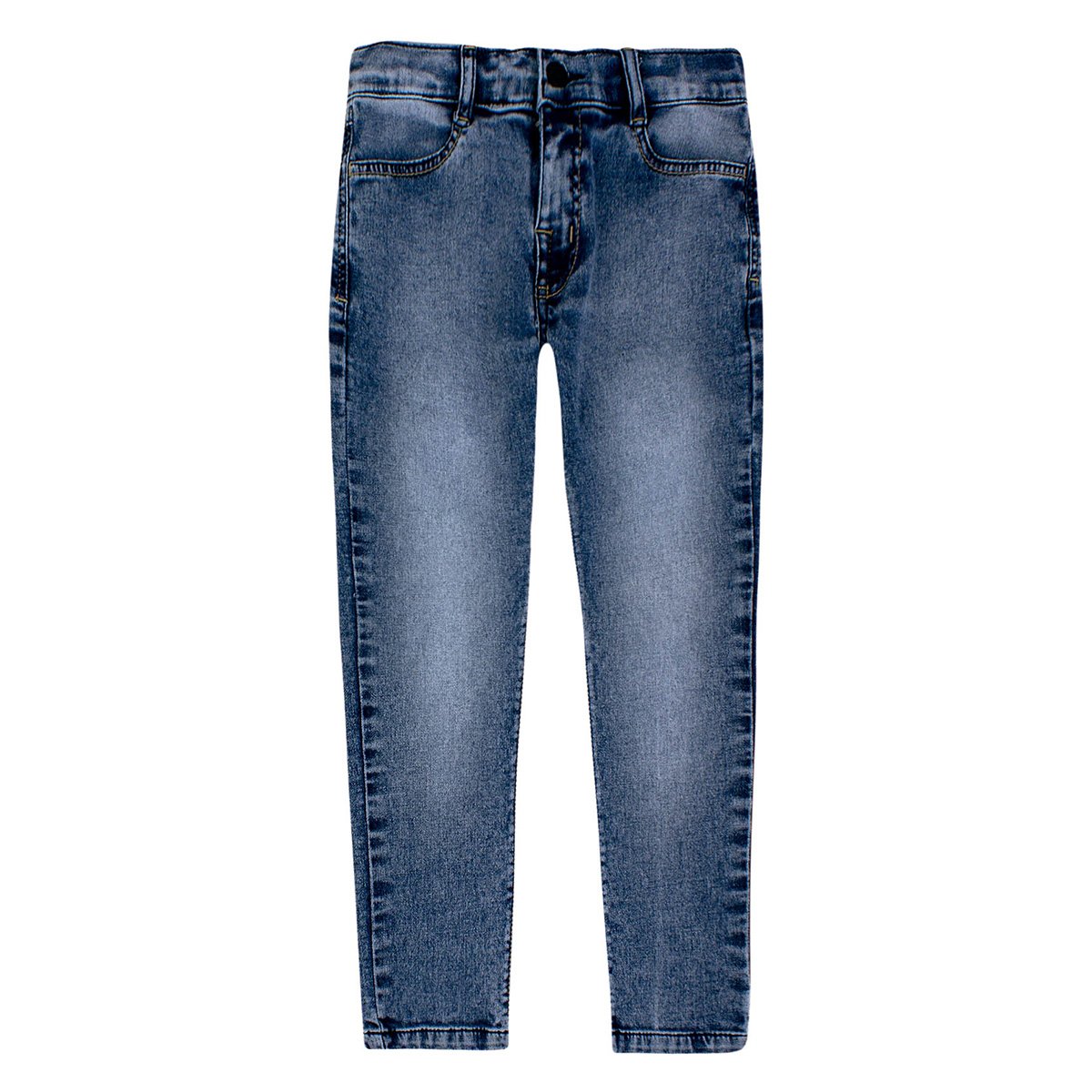 Calça Jeans Infantil Hering Estonada Masculina - Azul Menor preço em Calça Jeans Infantil Hering Estonada Masculina - Azul