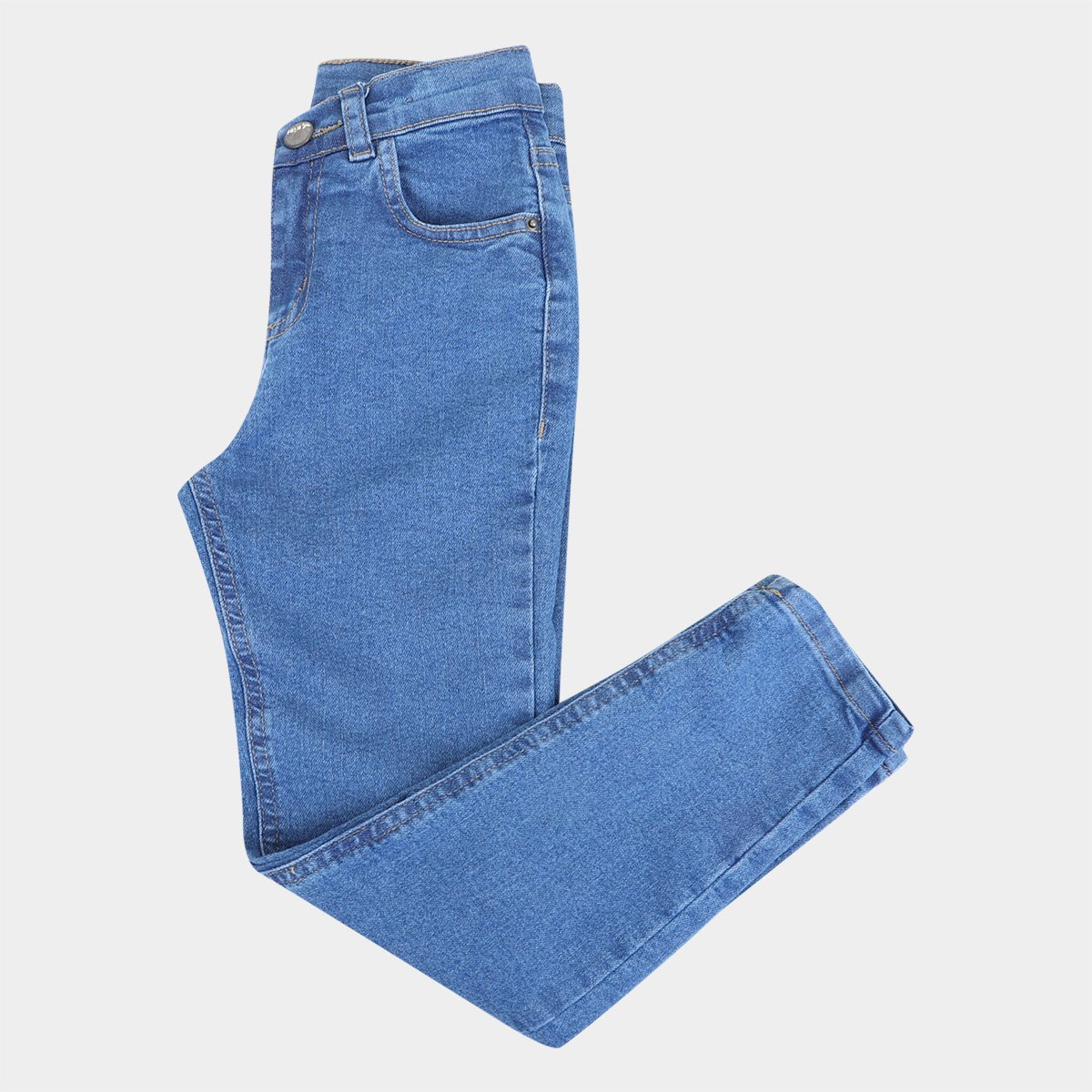 Calça Jeans Infantil Hering Skinny Masculina - Azul Menor preço em Calça Jeans Infantil Hering Skinny Masculina - Azul