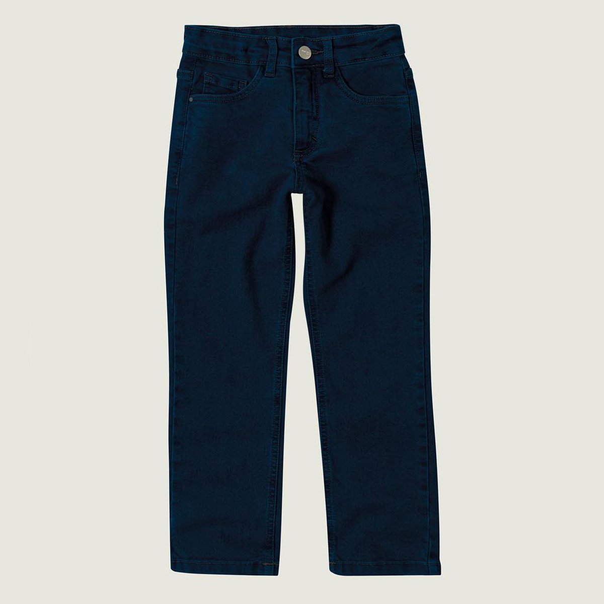 Calça Jeans Infantil Malwee Slim Básica Feminina - Azul Escuro Menor preço em Calça Jeans Infantil Malwee Slim Básica Feminina - Azul Escuro