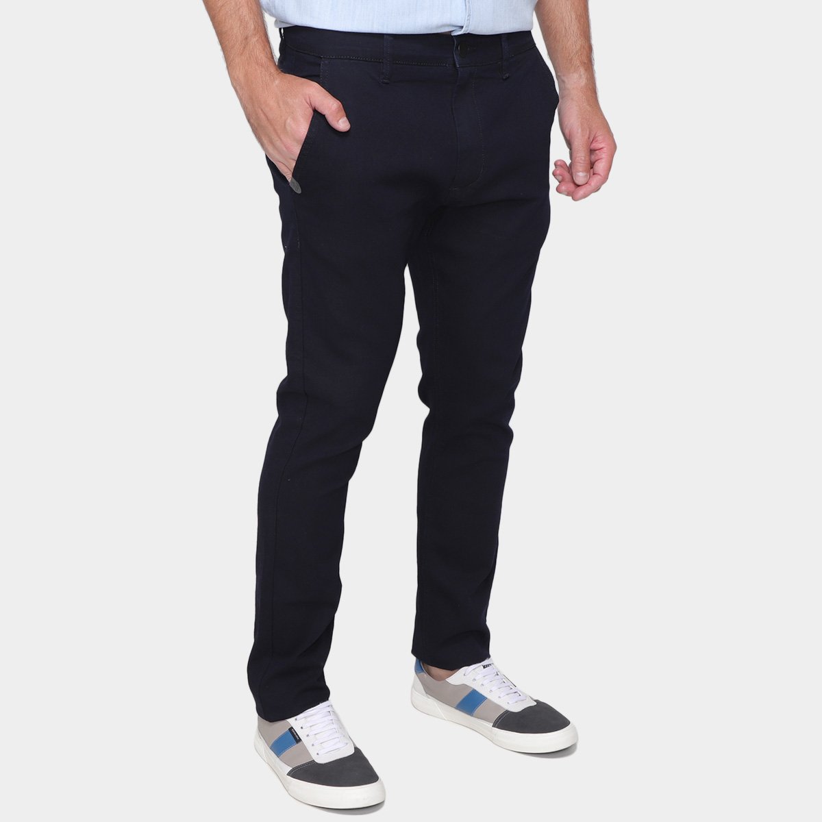 Calça Jeans John John Slim Barrow Masculina - Azul Escuro Menor preço em Calça Jeans John John Slim Barrow Masculina - Azul Escuro