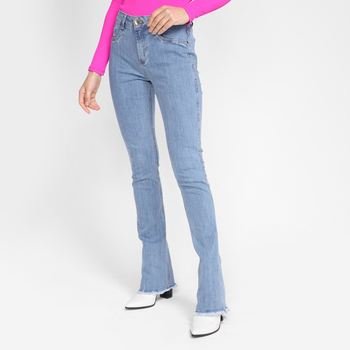 Calça Jeans Lança Perfume Hera Feminina - Jeans Menor preço em Calça Jeans Lança Perfume Hera Feminina - Jeans